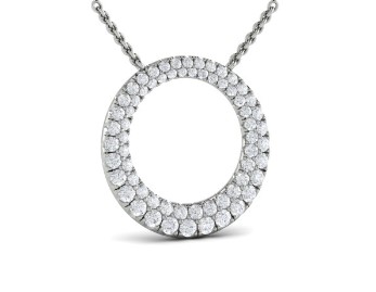 Diamond Marisol Pendant Necklace 1.37cttw