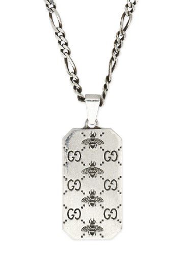 Gucci Signature Tag Necklace
