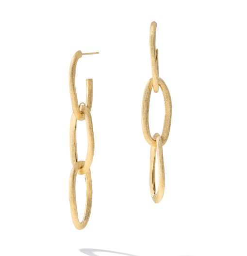18Kt Yellow Gold Jaipur Link Drop Earrings