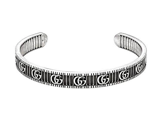 Marmont Striped Cuff Bracelet