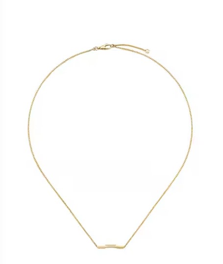 18Kt Yellow Gold Link To Love Necklace