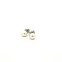 [6CPEW] 14Kt White Gold 6mm Cultured Pearl Stud Earrings