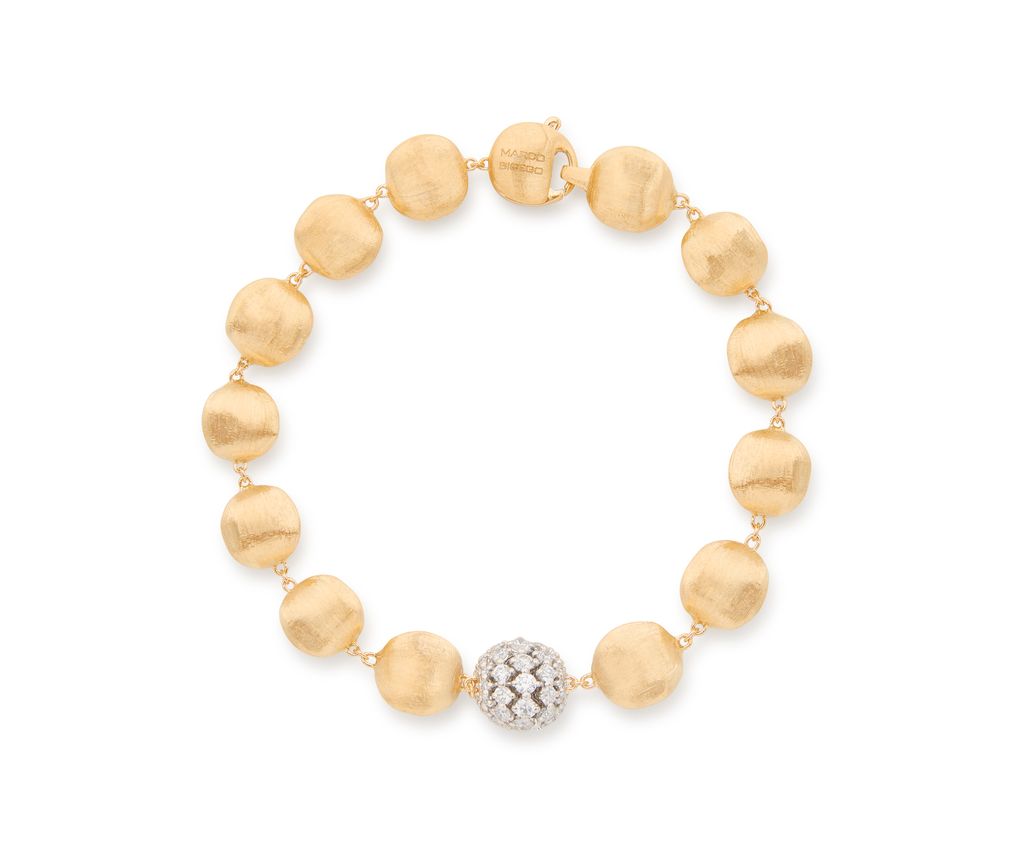18Kt Two Toned Africa Alta Diamond Bracelet 1.34ct