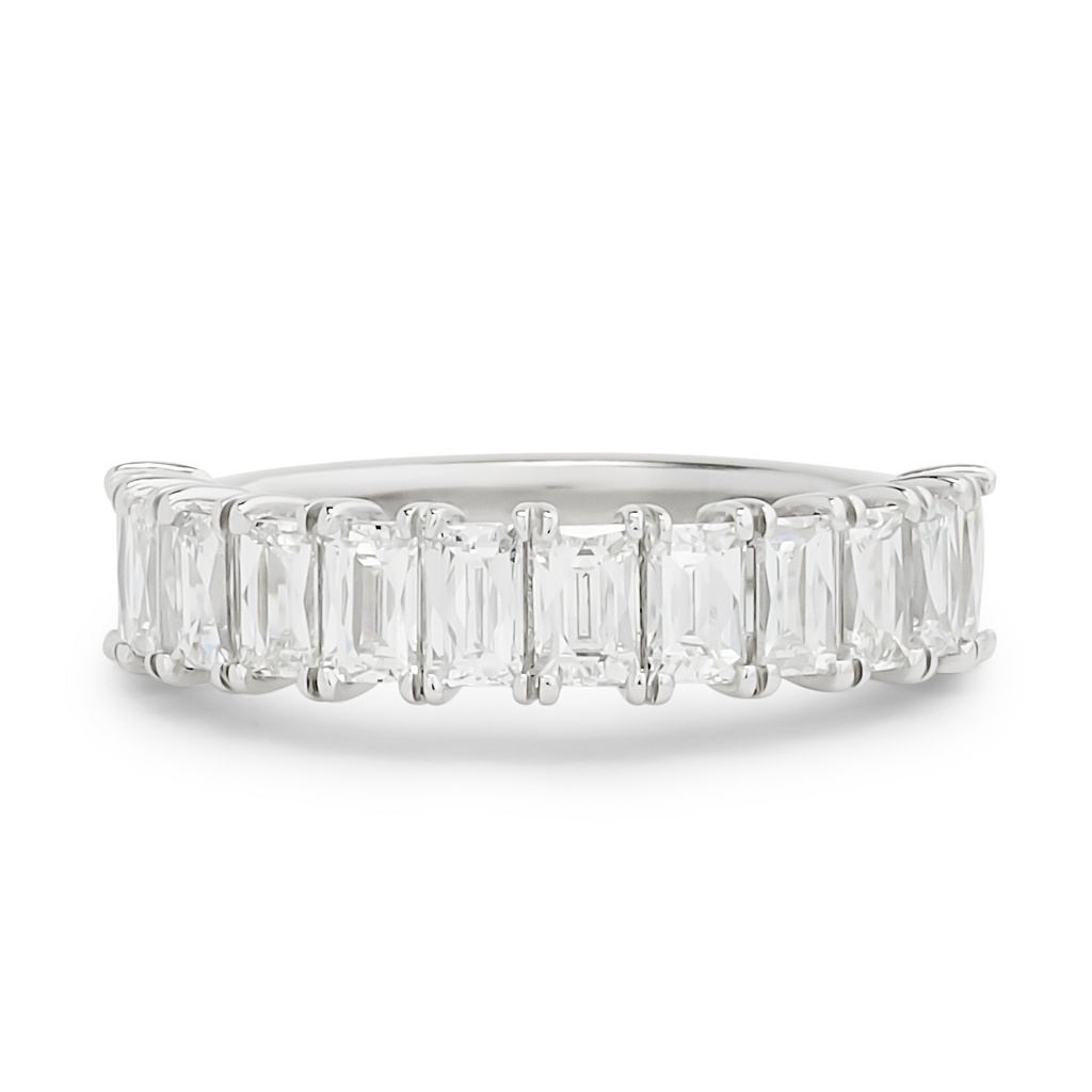 Platinum Criss Cut Diamond Band 2.30cttw