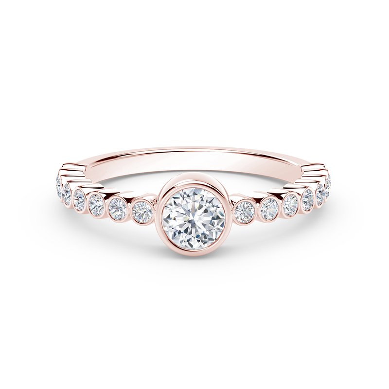 De Beers Diamond Bezel Stackable Ring 0.37cttw FM1668167