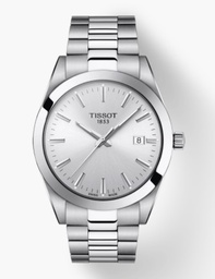 [T127.410.11.031.00] 40mm Silver Dial Watch with a Stainless Steel Strap