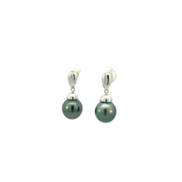 [PE221TW] Tahitian Pearl Drop Earrings