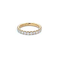 [EROD24765008Y72000] 18Kt Yellow Gold Odessa Eternity Band With Round Diamonds Weighing 1.47cttw