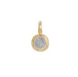 [PB1-B-YW-Q6] 18Kt Yellow Gold Jaipur Pendant With Round Diamonds Weighing 0.25cttw