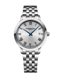 [5385-ST-00659] 34mm Toccata Silver Dial Quartz Watch With A Stainless Steel Strap
