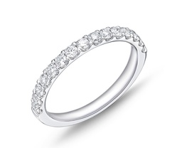 [EROD2476500PT72000] Platinum Odess Eternity Band With (24) Round Diamonds Weighing 1.42cttw