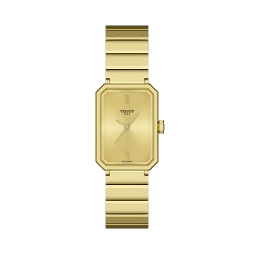 [T160.110.33.023.00] Tissot SRV 30mm Gold Tone Quartz Watch With a Gold Tone Band