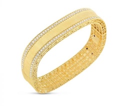 [7771206AYBAX] Diamond Princess Bangle Bracelet 1.80cttw