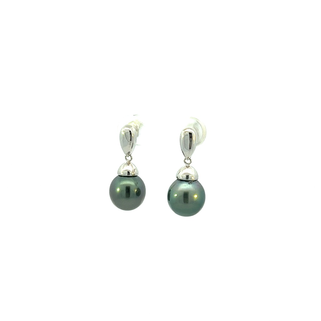 Tahitian Pearl Drop Earrings