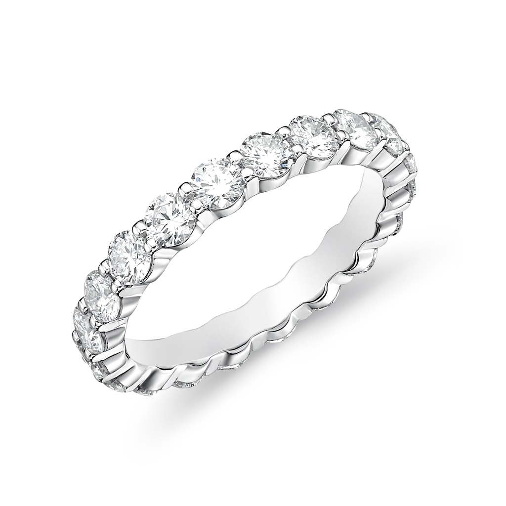 Platinum Diamond Eternity Band 2.07cttw