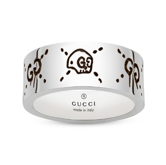 Sterling Silver Gucci Ghost Ring