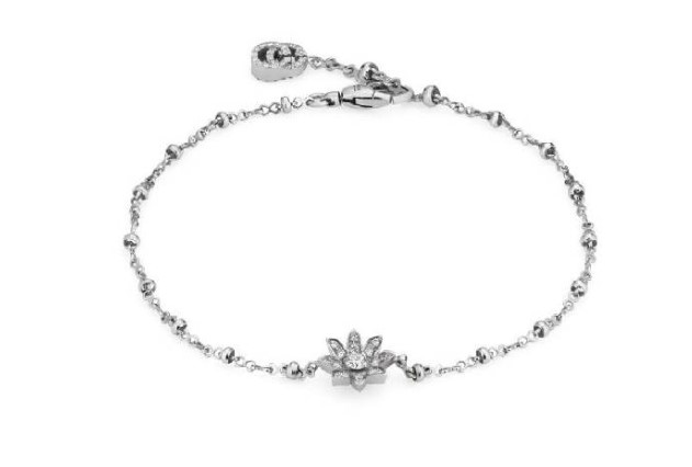 White Gold Diamond GG Flora Bracelet 0.22ct