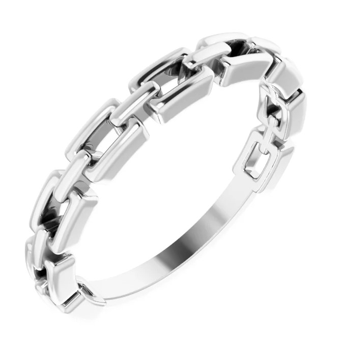 The London Ring White Gold