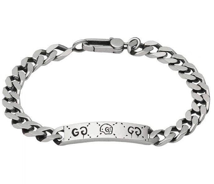 Sterling Silver Gucci Signature Bee Bracelet