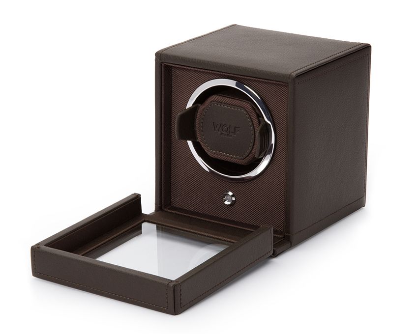 Cub Single Watch Winder with Cover