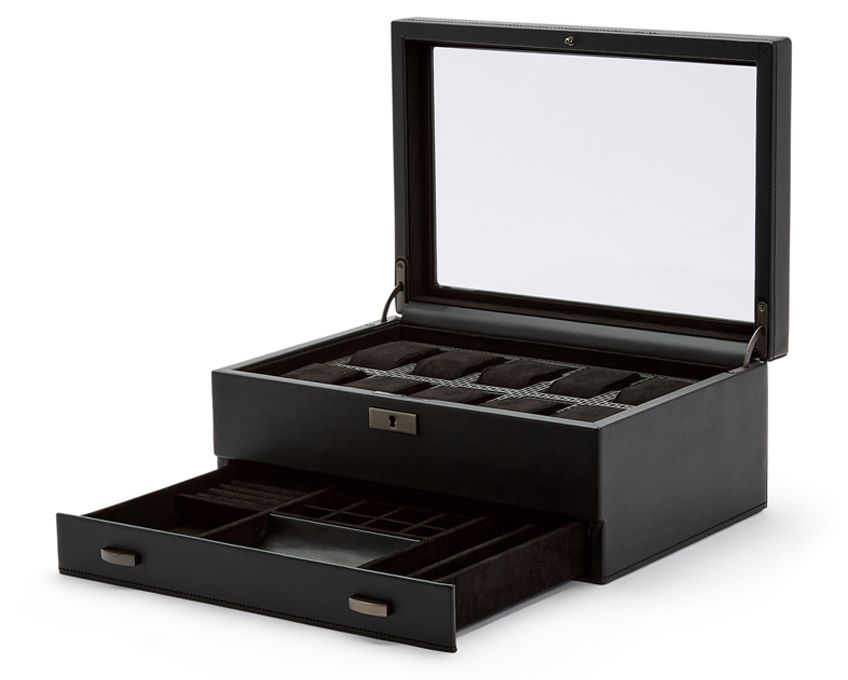 Axis 10PC Watch Box with Drawer