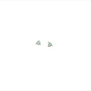 [E001-30] Round Brilliant Cut Diamond Studs 0.30cttw H/SI2 14Kt White Gold Martini Set Pushbacks
