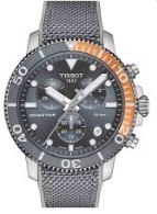 45.5mm Seastar 1000 Quartz Movement Grey Dial Watch With A Grey Fabric Strap