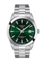 40mm Powermatic 80 Automatic Green Dial Watch With A Stainless Steel Strap