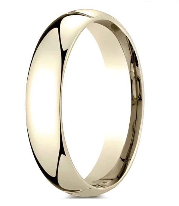 [LCF15014KY09.5] 14Kt Yellow Gold 5mm Light Comfort Fit Band Sz9.75
