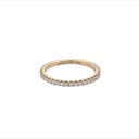 18Kt Yellow Gold Odessa Eternity Band With (40) Round Diamonds Weighing 0.52cttw