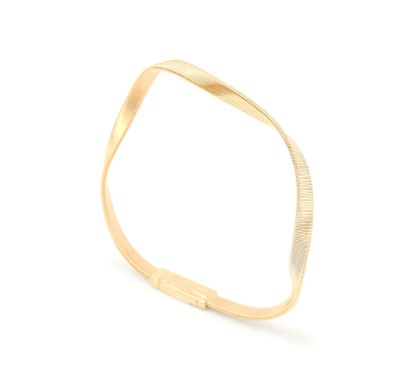18Kt Yellow Gold Marrakech Twisted Bracelet 7.25"