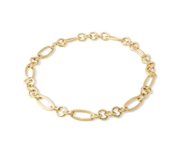 18Kt Yellow Gold Jaipur Link Necklace 17.75"