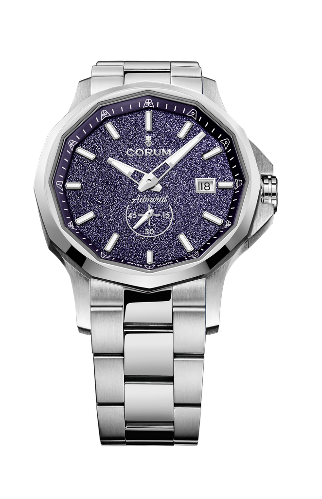 [A395/04550] Corum Montre Admiral Legend 42mm Blue Dial Automatic Watch With A Stainless Steel Band