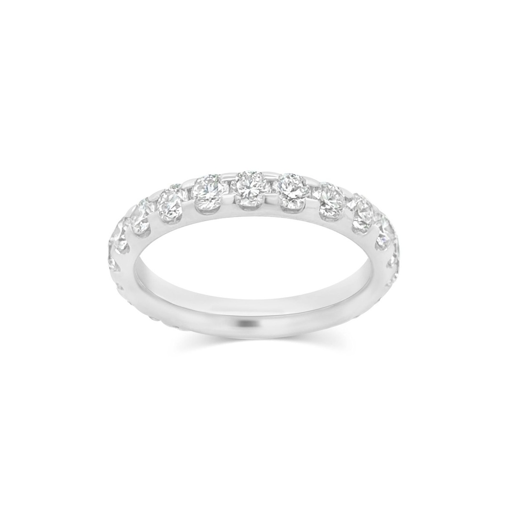 Platinum Eternity Band With (22) Round Diamonds Weighing 2.00cttw
