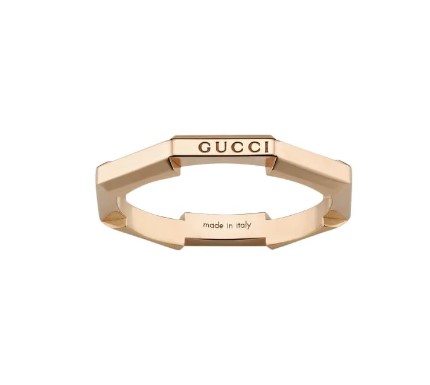 Thin Geo Gucci Band