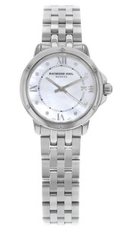 [5391-ST-00995] 28mm Tango Mother of Pearl and Diamond Dial Watch and Stainless Steel Strap