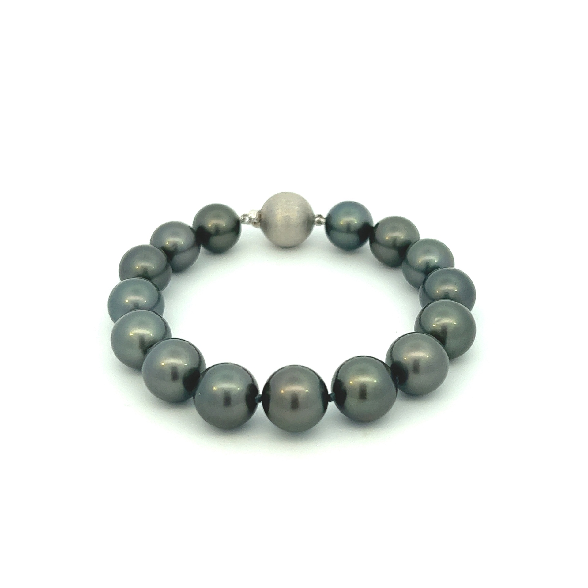 ★TATIANA★ Pearl Flower Bracelet BR2190 7.5-8.5
