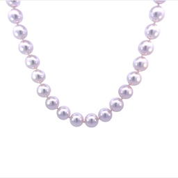 [95ST-113] 9.00-9.50mm Cultured Pearl Strand Necklace