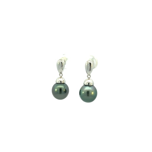 [PE221TW] Tahitian Pearl Drop Earrings