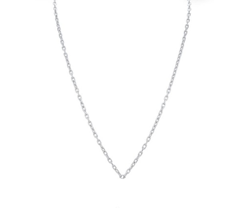 [PTFL3330] Platinum 30" Solid 3.3mm Cable Chain