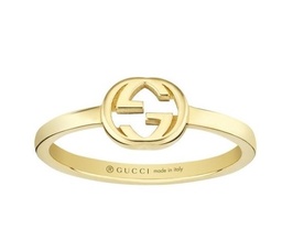 [YBC679115001013] Yellow Gold Interlocking GG Ring