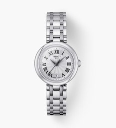 [T126.010.11.013] 26mm Bellissima Silver Dial Watch With A Stainless Steel Strap