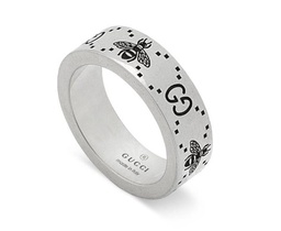 [YBC728389001013] Gucci Signature Ring 6mm Sz6