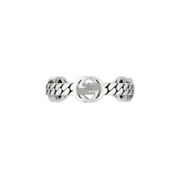 [YBC661523001012] Braided  GG Interlocking Band