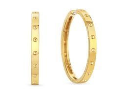 [7771595AYER0] 18Kt Yellow Gold 30mm Symphony Pois Moi Hoops