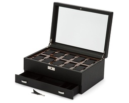 [477656] Roadster 10PC Watch Box with Drawer