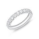 [EROD2066500PT7200] Platinum Odessa Eleven Stone Band With Round Diamonds Weighing 1.07cttw