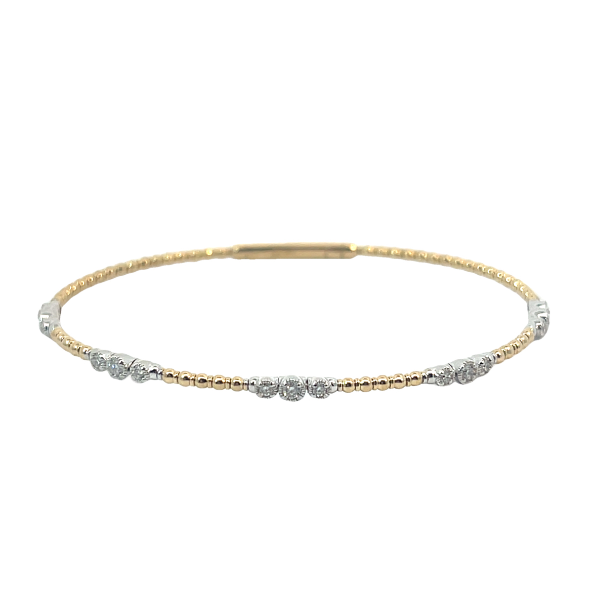 『Arizona bangle 銀金』 Arizona bangle 銀金』 14k Gold Over Silver & Cubic Zirconia Chain