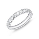 [EROD2066000PT71000] Platinum Odessa Band With (11) Round Diamonds Weighing 1.01cttw