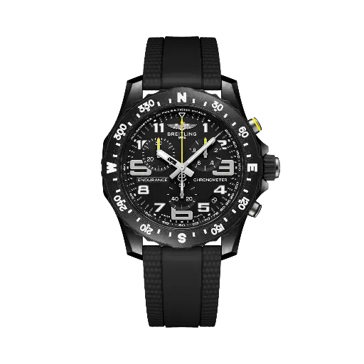 [X82310E51B1S2] Breitling Endurance Pro 44 Black Dial And Rubber Band
